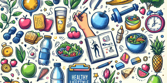 Tips Kreatif Membuat Poster Pola Hidup Sehat yang Mudah Digambar