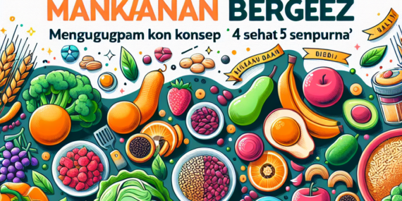 Panduan Makanan Bergizi: Mengungkap Konsep 4 Sehat 5 Sempurna dalam